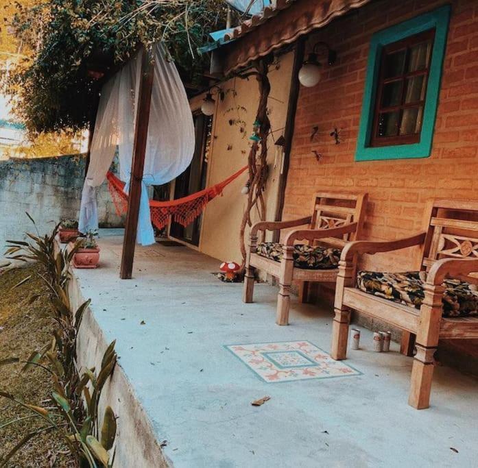 Casa Aconchegante Na Serra. Santo Antônio do Pinhal Exteriér fotografie