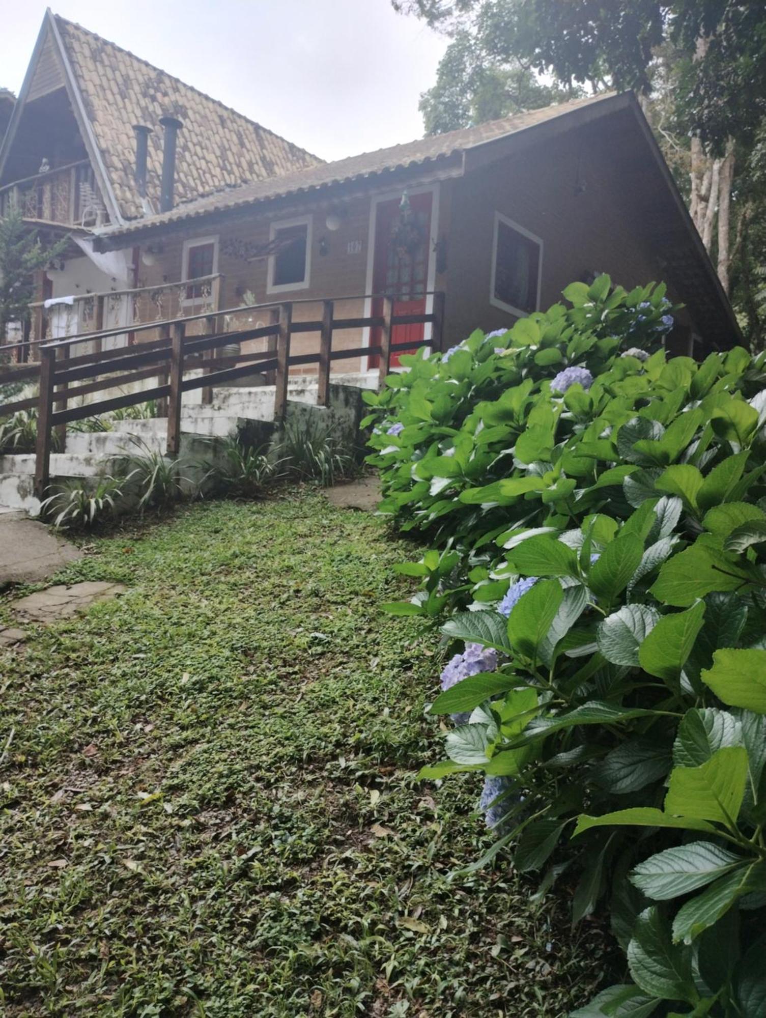 Casa Aconchegante Na Serra. Santo Antônio do Pinhal Exteriér fotografie